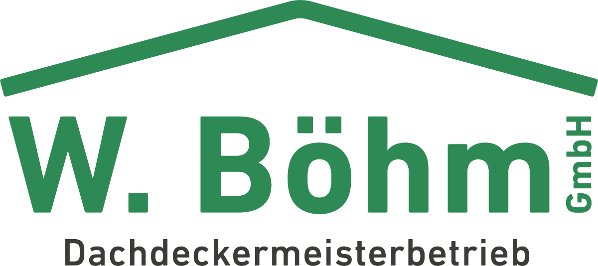 W. Böhm Dachdeckermeisterbetrieb Logo farbig